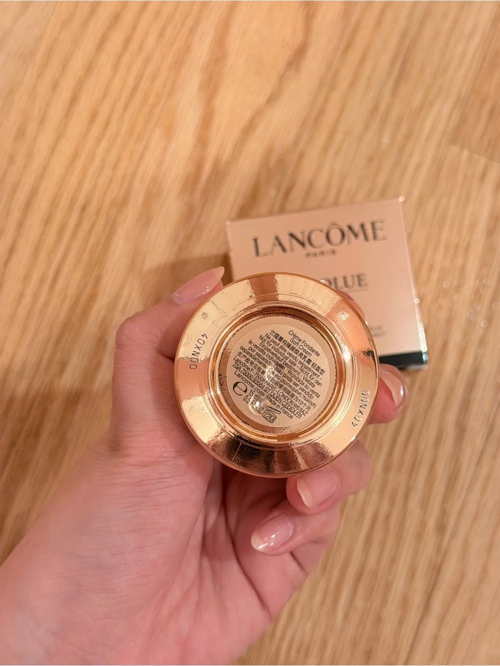 Lancôme Absolue Soft Cream in Metallic Gold Packaging